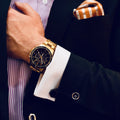 B-Business Black Suit – Noir-G Chronograph Uhr