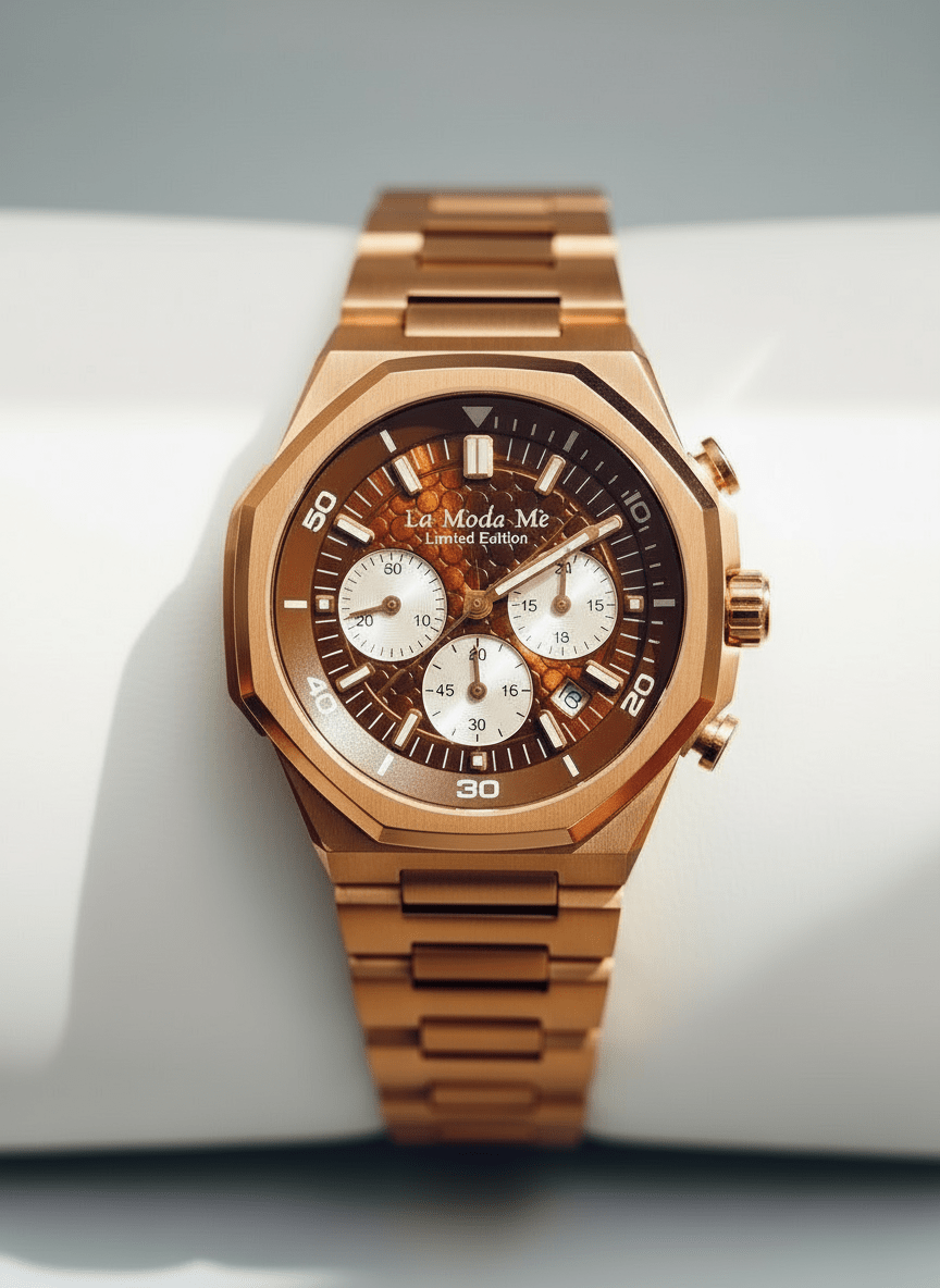 Crimson Horizon Maroon Uhr – Premium Luxus Zeitmesser