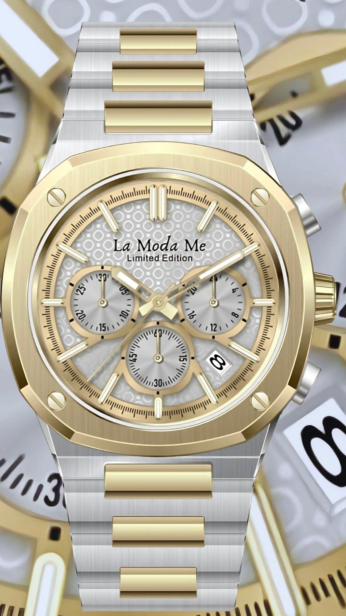 Kings' Dawn Crown VS Uhr – Royaler Luxus Chronograph
