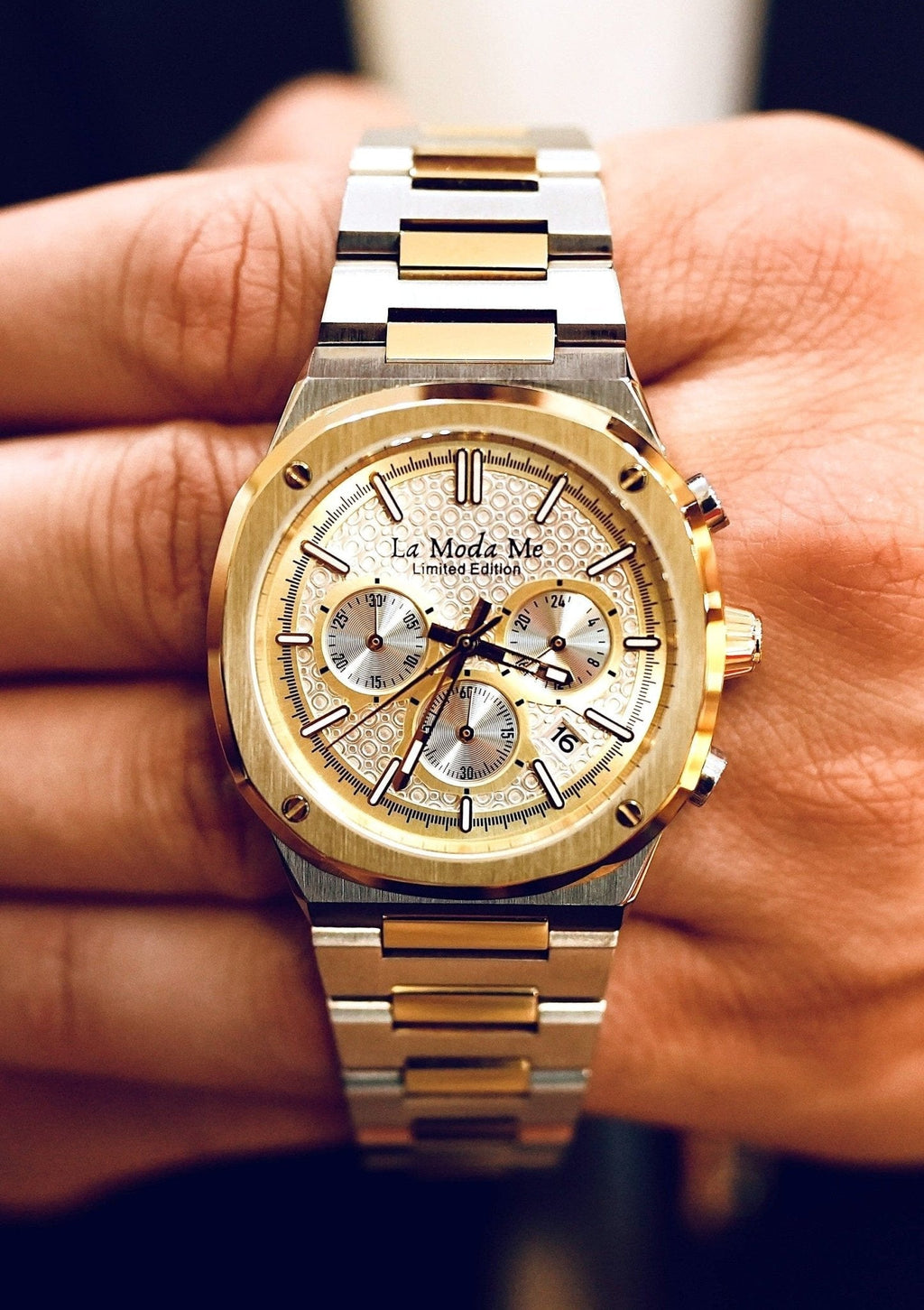 Kings' Dawn Crown VS Uhr – Royaler Luxus Chronograph