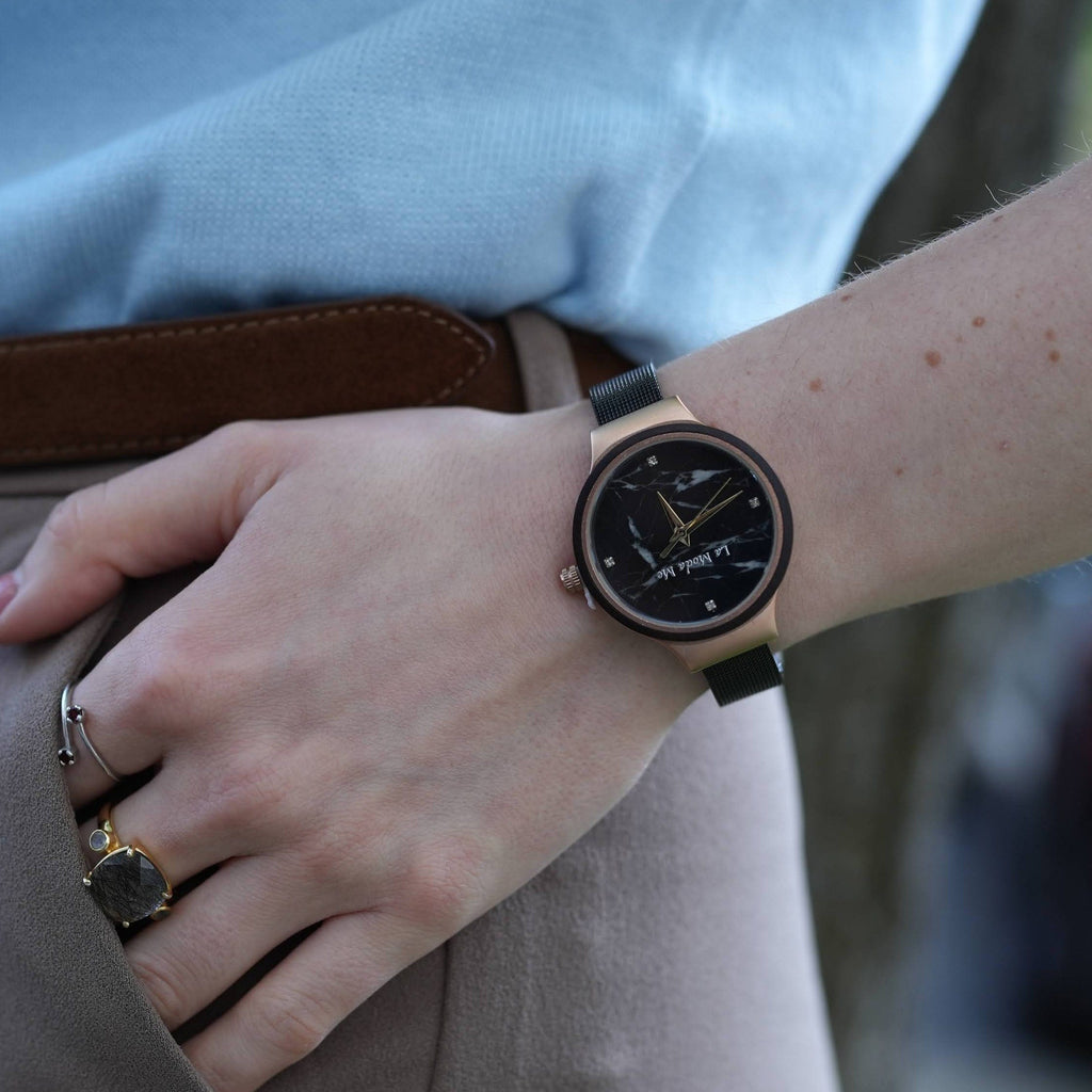 Watch Stellar Marble Dial - Eco-Friendly Elegant Women's Watch
