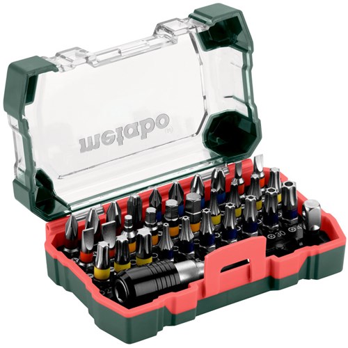 Metabo Bit-Box – 32-teiliges Schrauberbit-Set, 626700000