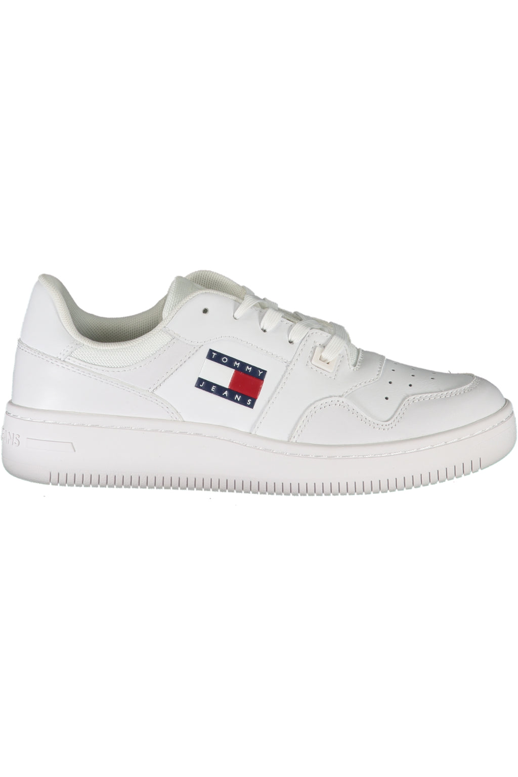 Tommy Hilfiger Weiße Damen Sportschuhe – Sneaker mit Schnürsenkeln