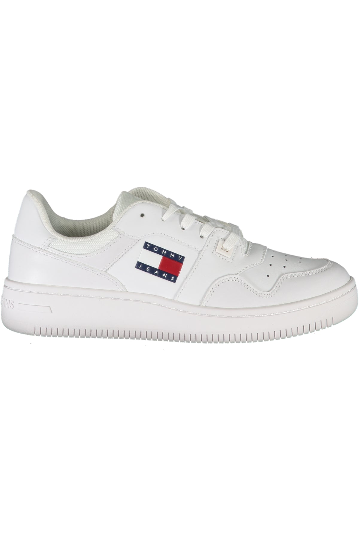 Tommy Hilfiger Weiße Damen Sportschuhe – Sneaker mit Schnürsenkeln