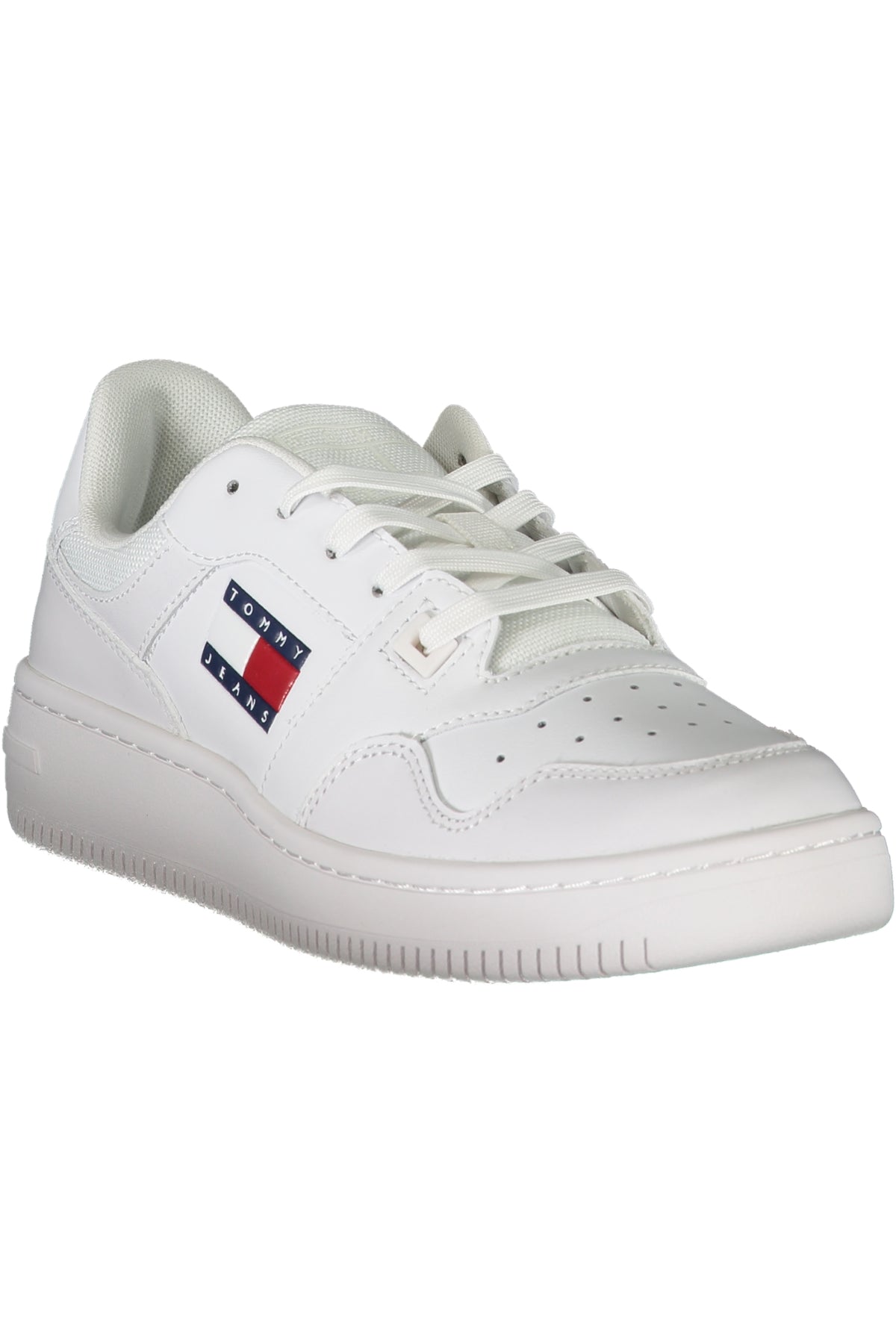 Tommy Hilfiger Weiße Damen Sportschuhe – Sneaker mit Schnürsenkeln